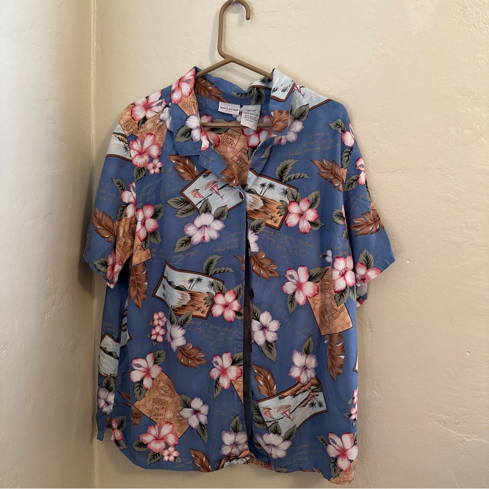 White Stag Hawaiian top